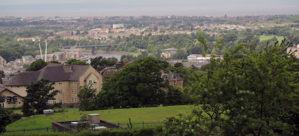 View of Lancaster from Williamson Park