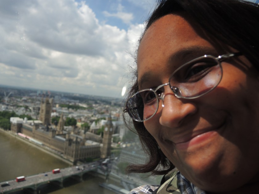 Me on the London Eye