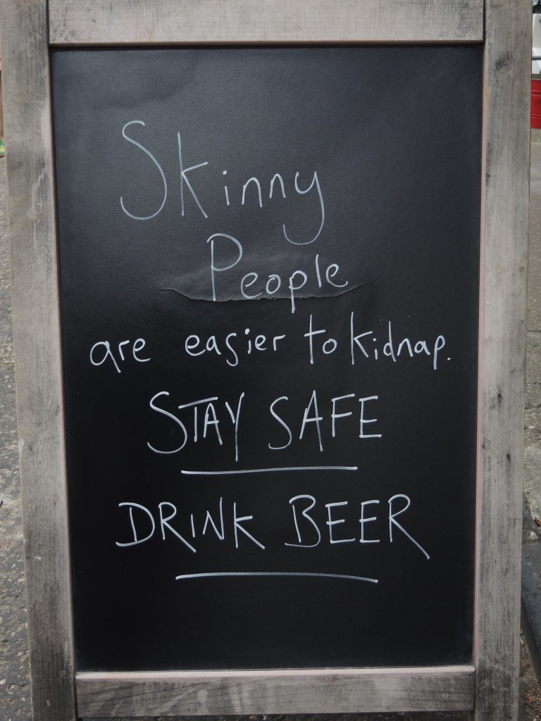 Sign outside Red Lion