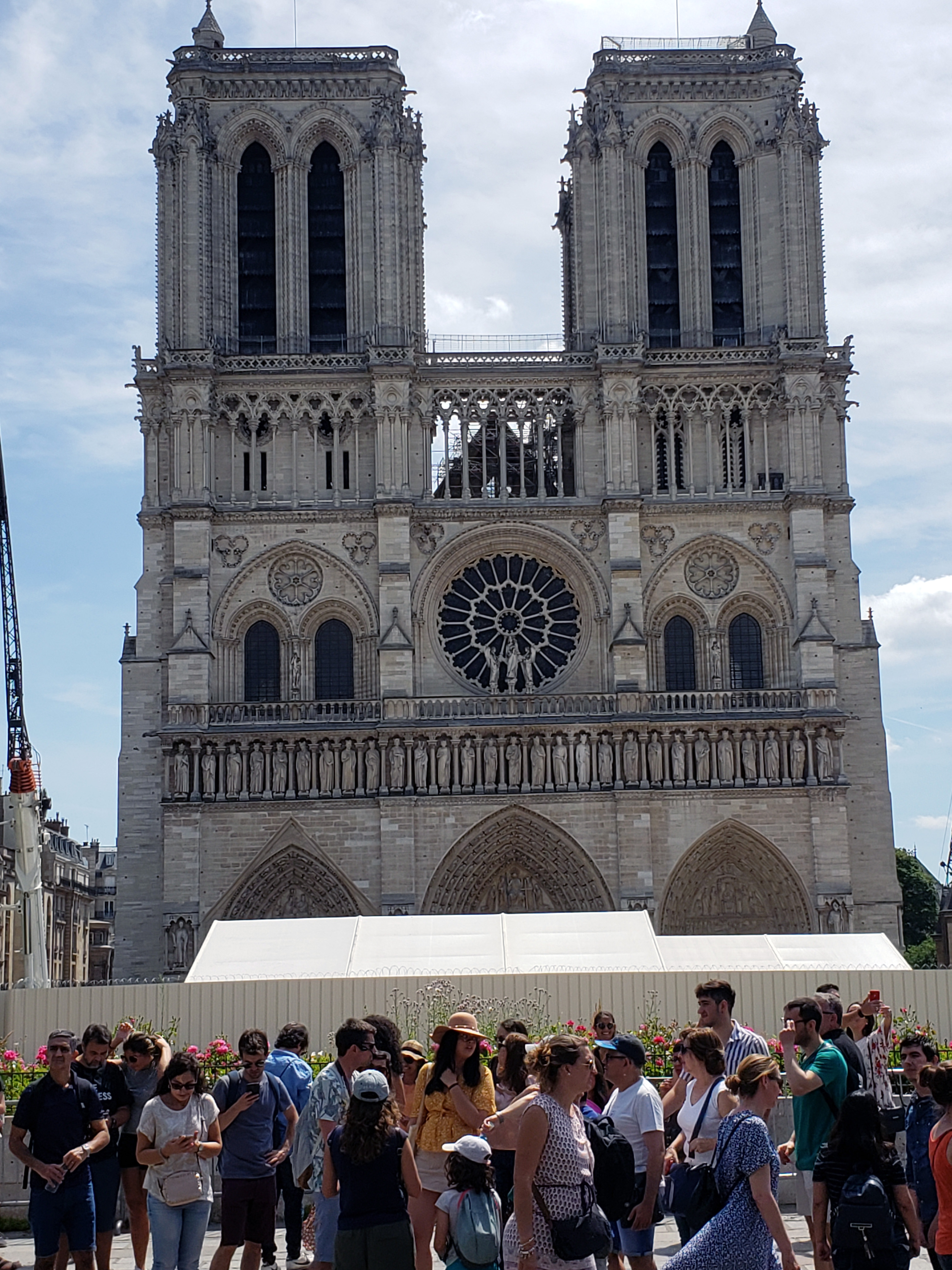 Notre-Dame de Paris Circa June 2019
