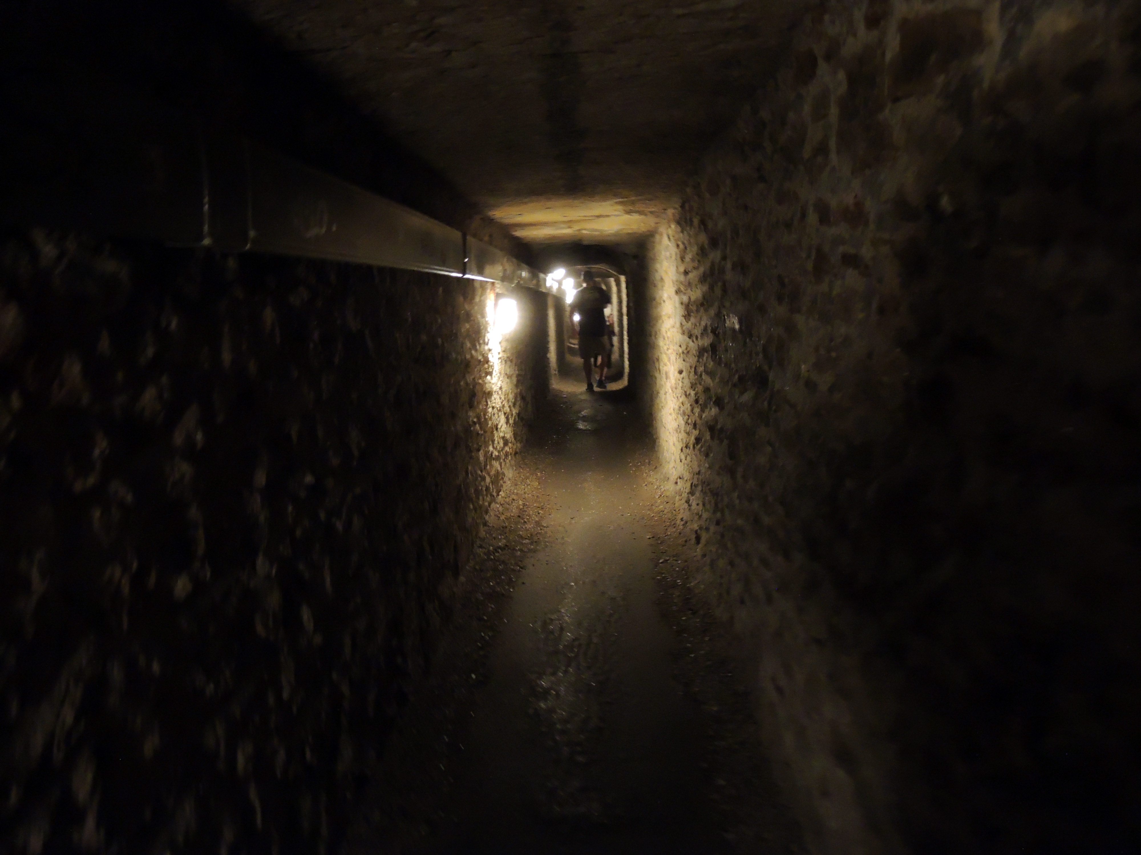 The Catacombs route is 1,500 meters long.