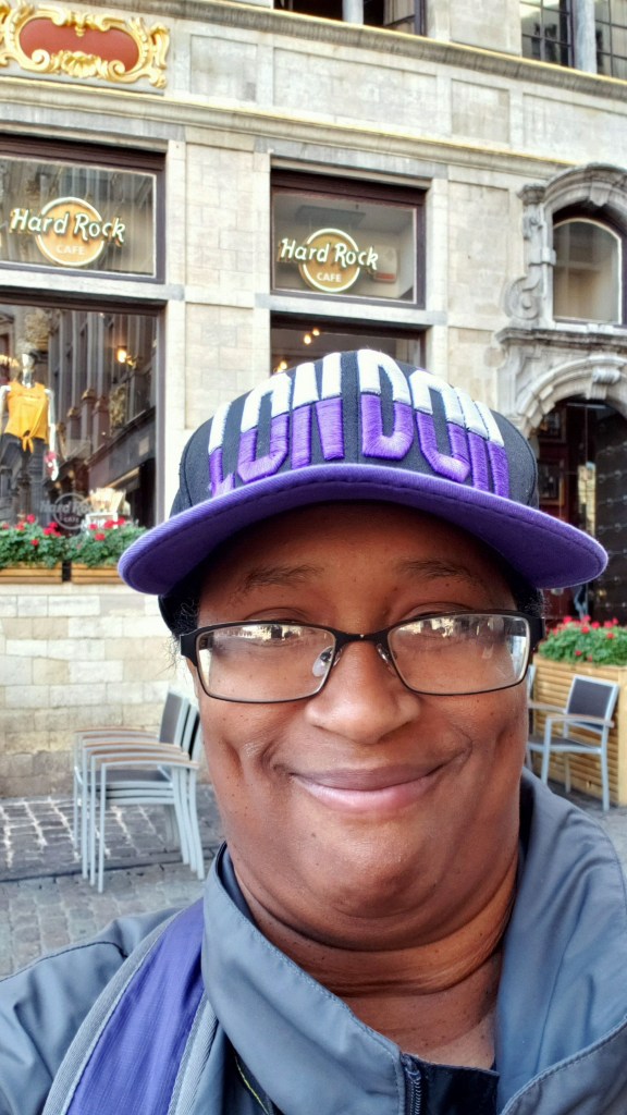 Me at Hard Rock Cafe Brussels. I swear I wasn't looking for the HRC, but I found it anyway.