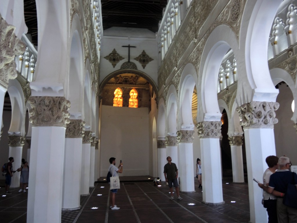 Inside the Synagogue of Saint Mary the White