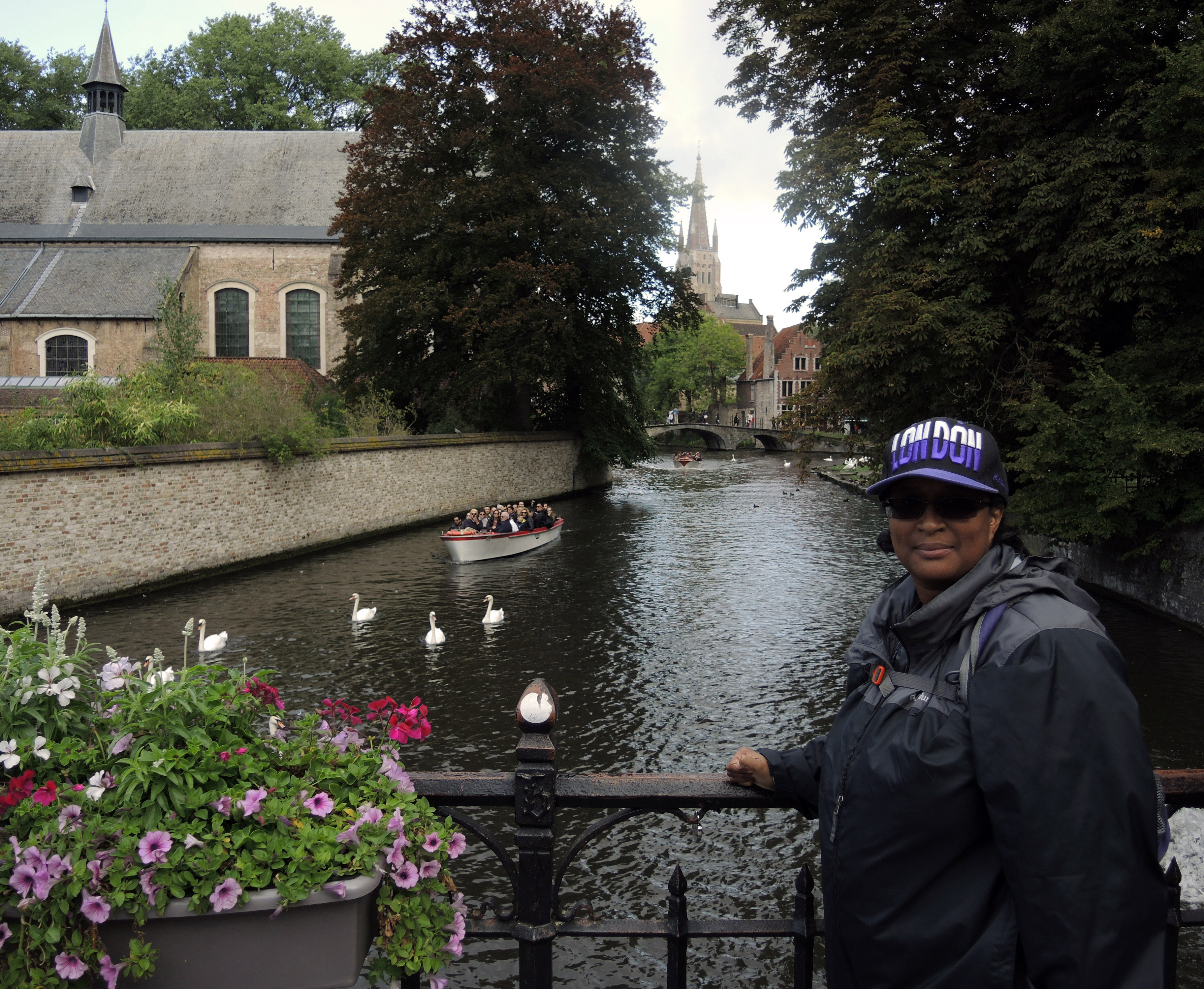 Me standing on Lovers Bridge.