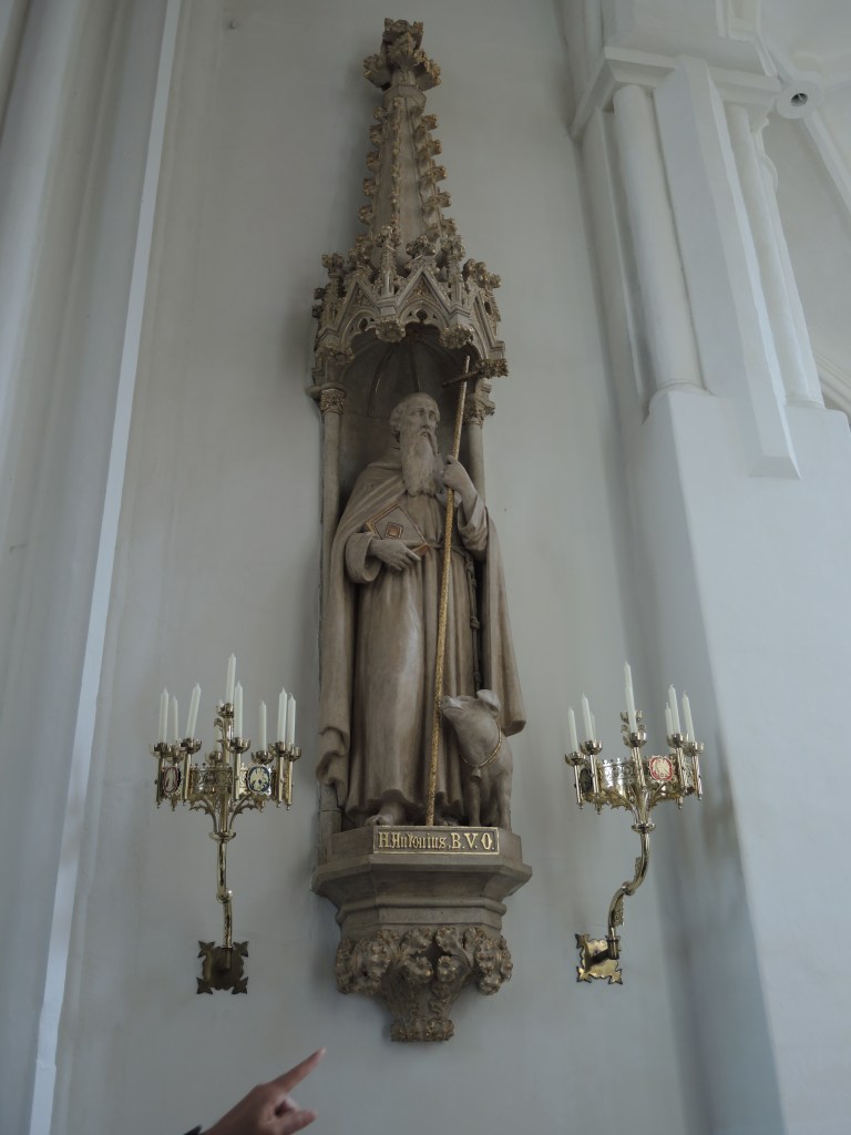 Inside The Church of Our Lady.