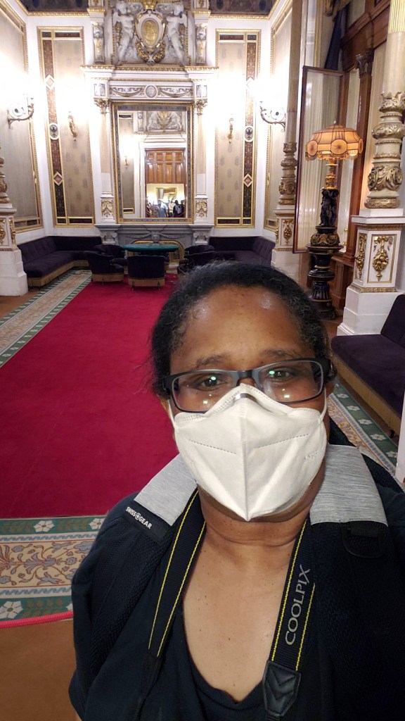 Me in front of Emperor Franz Joseph’s Tea Room