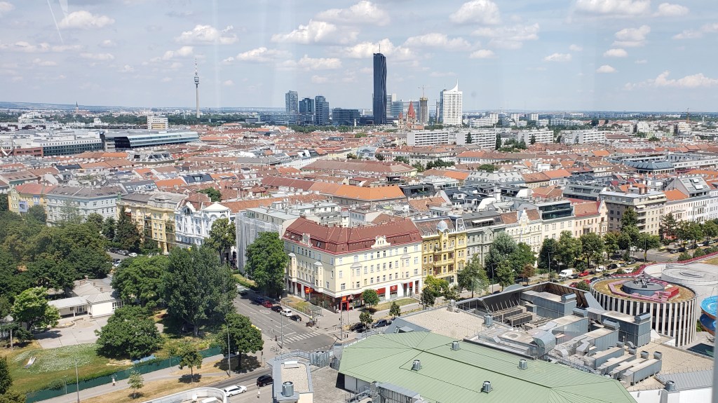 View of Vienna from Wiener Riesenrad