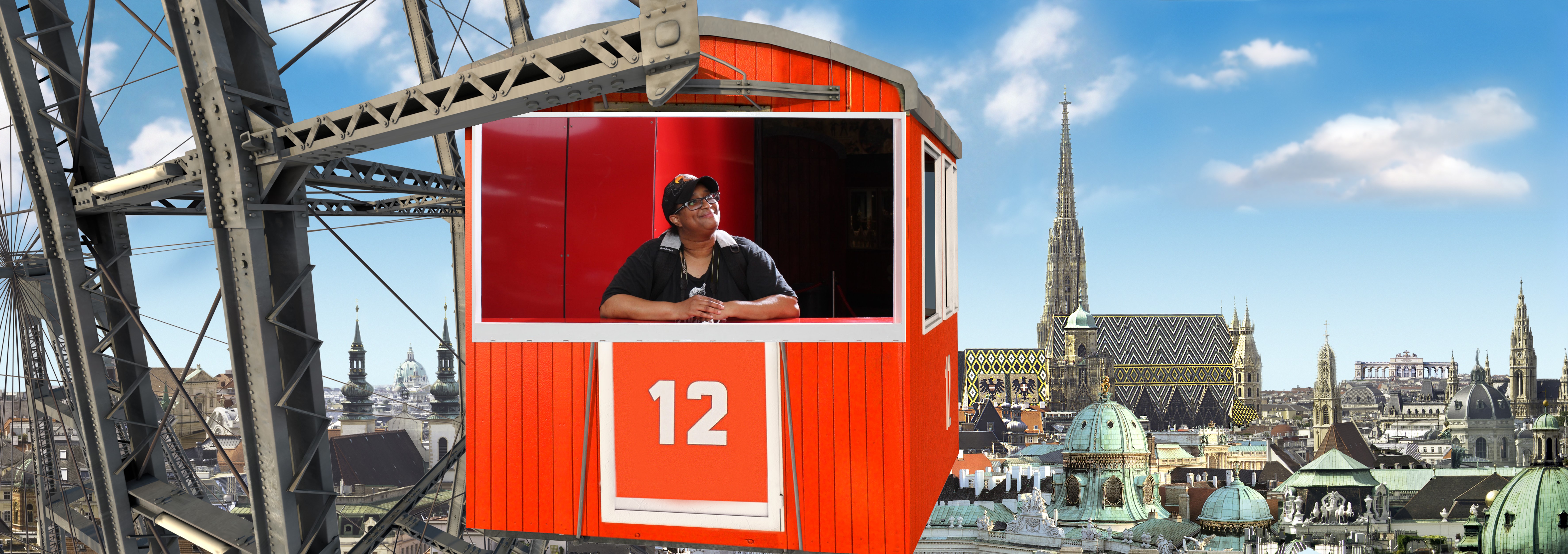 Me on the Wiener Riesenrad