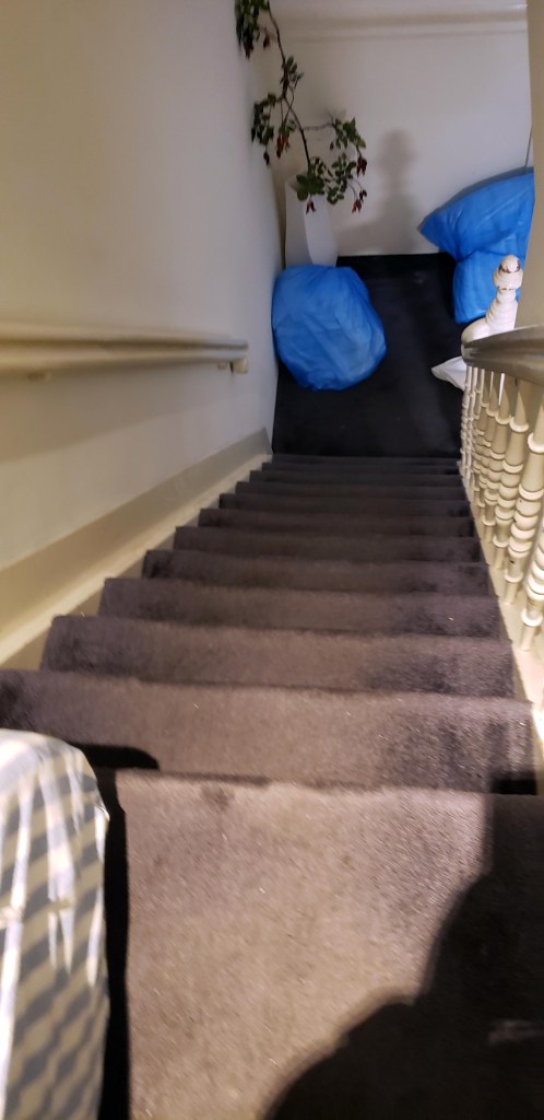 Very steep staircase. Luckily there was a elevator.