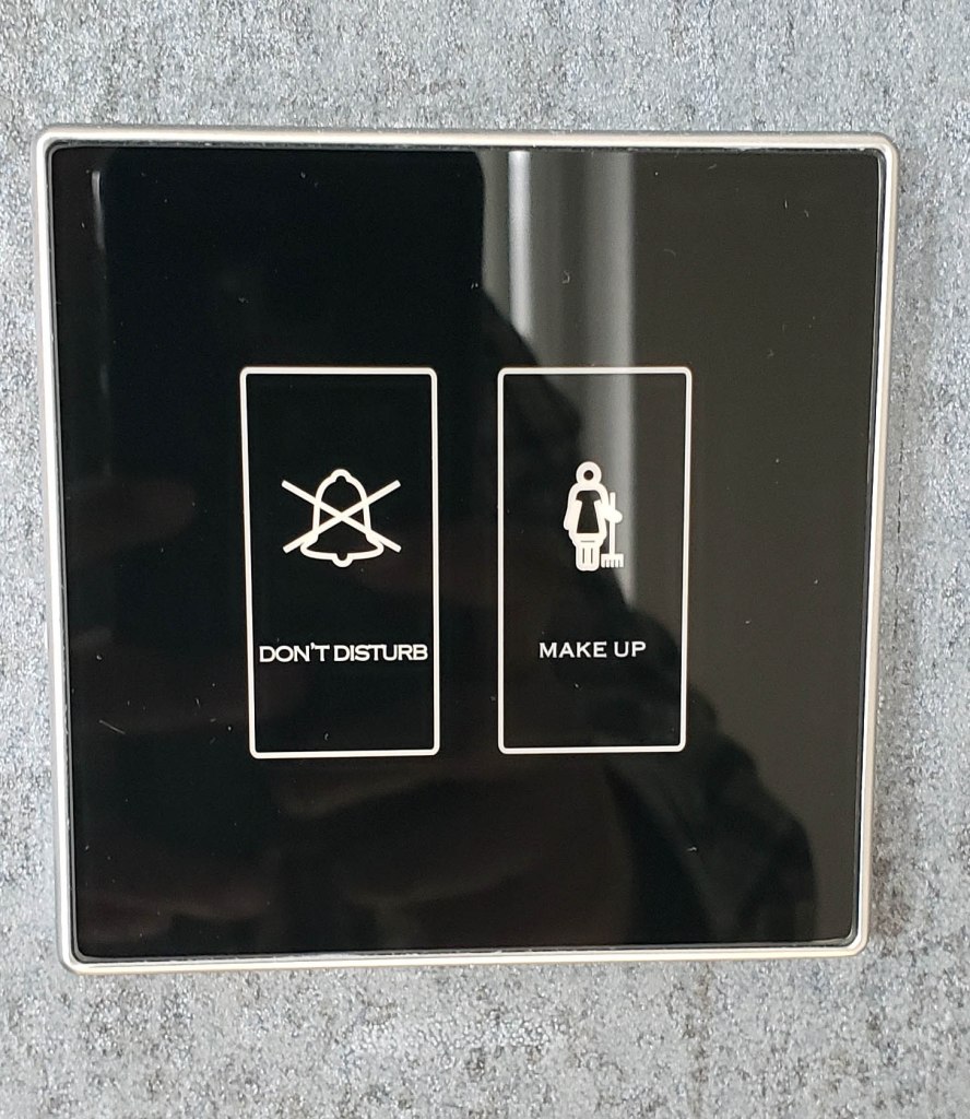 Nice to see electronic signs instead of paper signs