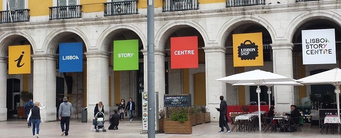 Lisboa story center entrance