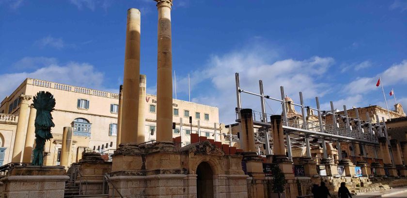 Pjazza Teatru Rjal - Royal Opera House, Malta. 