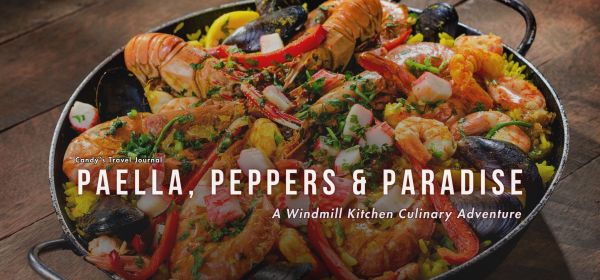 Paella, Peppers and Paradise