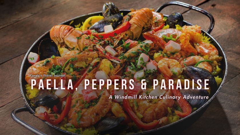 Paella, Peppers and Paradise