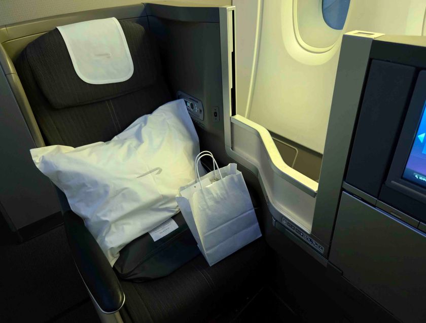 British Airways Business Class Seat